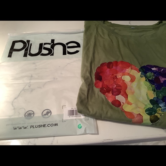 NWT Plus size shirt sleeve shirt - Picture 2 of 5